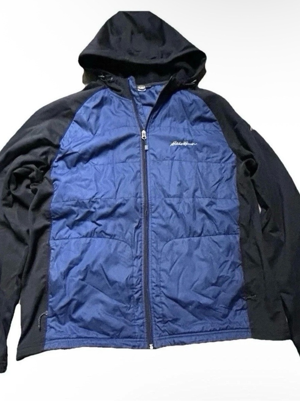 Men’s Eddie Bauer Lightweight Puffer Jacket Small Flaw Size XLT